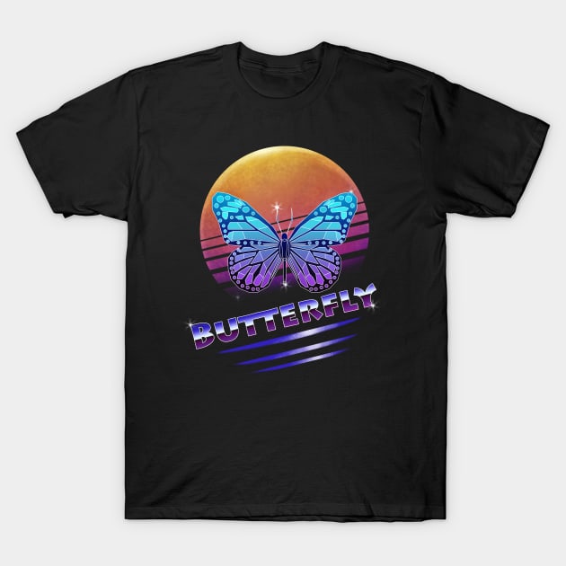 Cyberpunk Butterfly T-Shirt by Jay Diloy